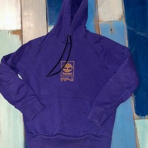 Embroidered Timberland Men’s Heavyweight Stack Logo Hoodie